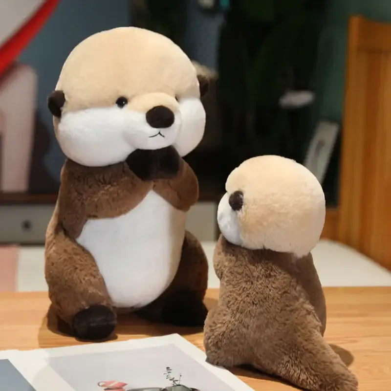 petite peluche loutre