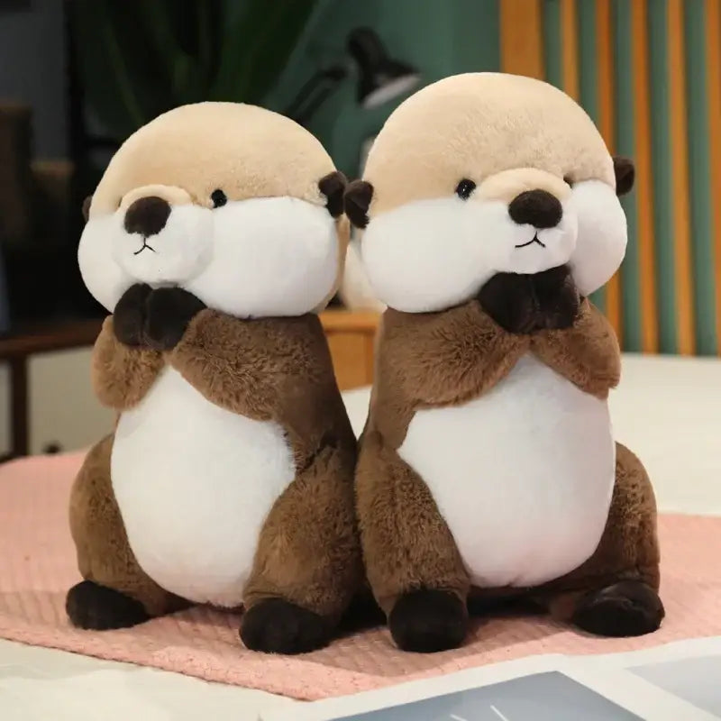 petite peluche loutre
