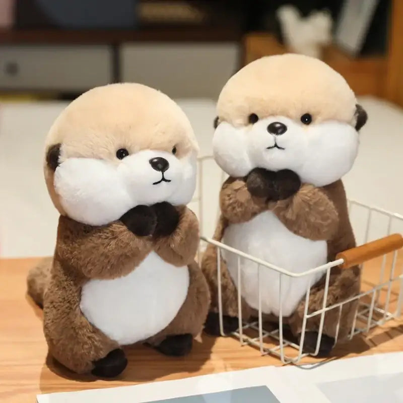 petite peluche loutre