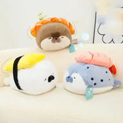 loutre calin peluche