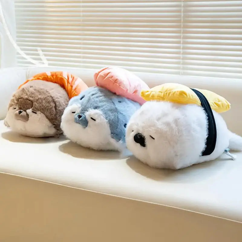 loutre calin peluche