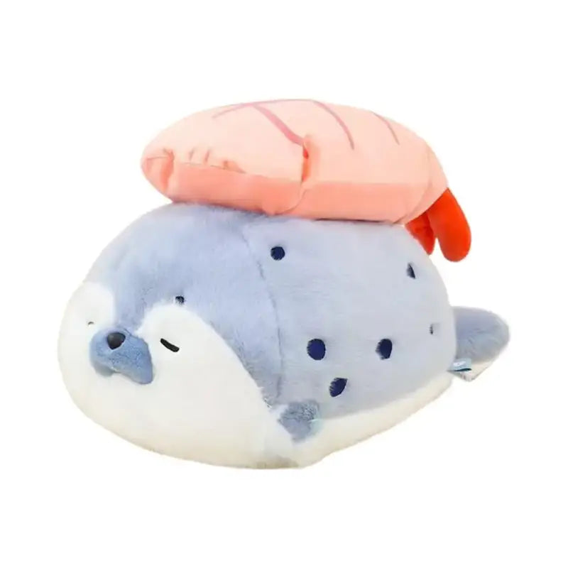 loutre calin peluche - Bleu