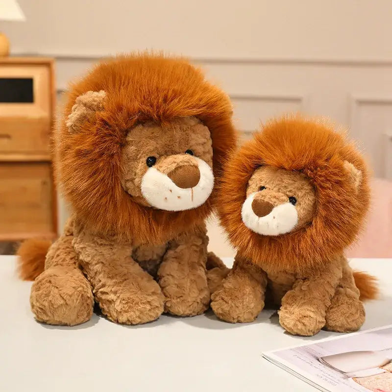 peluche lion bebe - 25cm