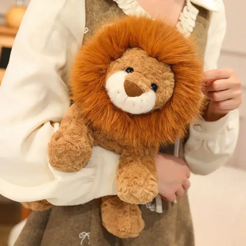 peluche lion bebe