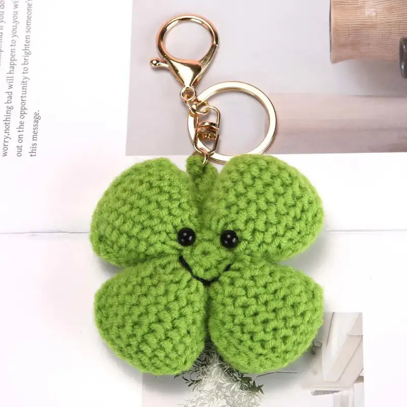 porte clé trèfle à 4 feuilles
