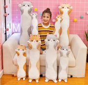 grande peluche chat