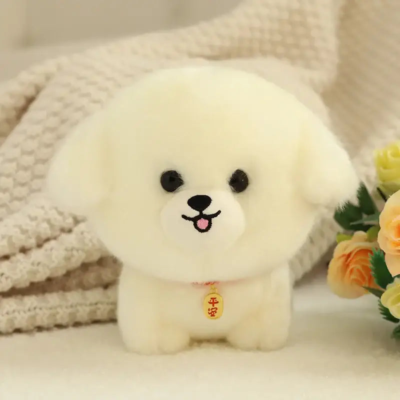 Lulu le bichon Maltais - Peluche Bichon Maltais