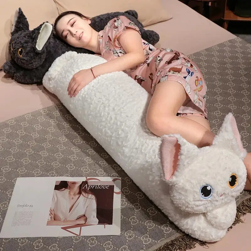 peluche chat long