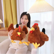 poule peluche