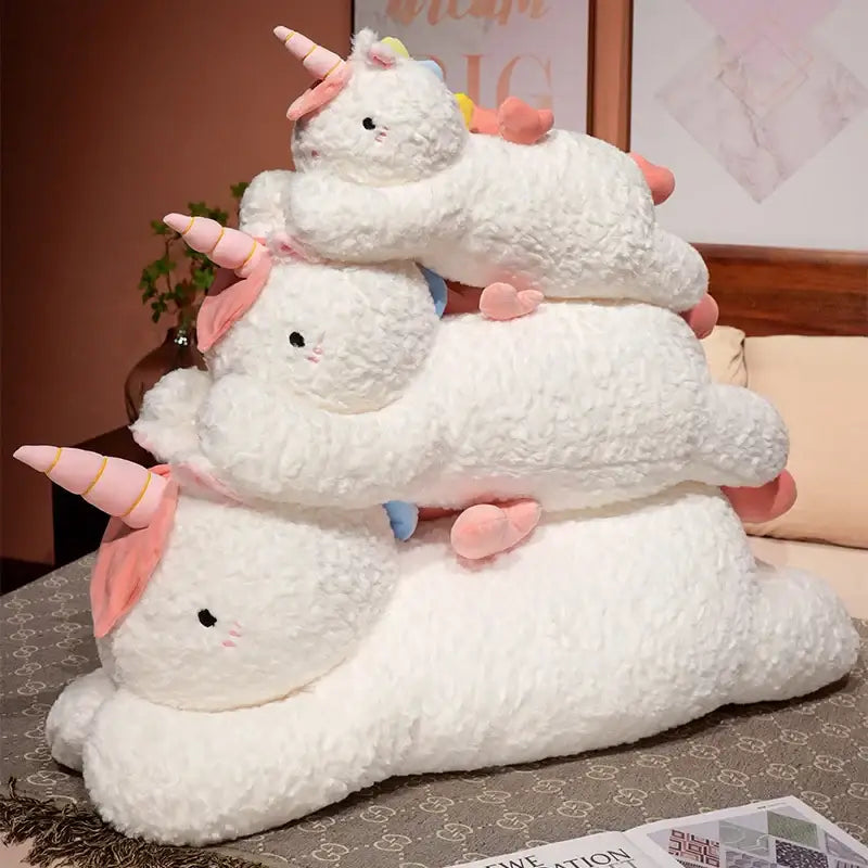 grande licorne en peluche
