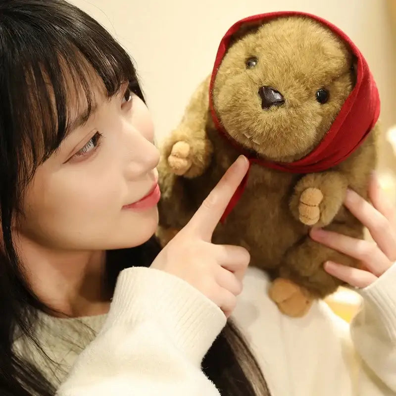 marmotte peluche