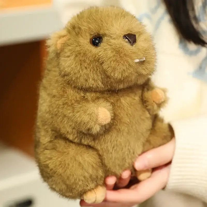 marmotte peluche - Sans Écharpe / 25cm