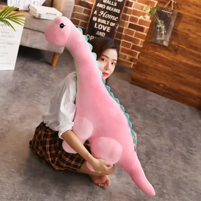 Marvin le Diplodocus Kawaii - Peluche Dinosaure XXL