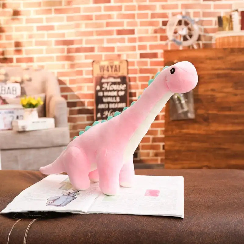 Marvin le Diplodocus Kawaii - Rose / 50cm - Peluche Dinosaure XXL