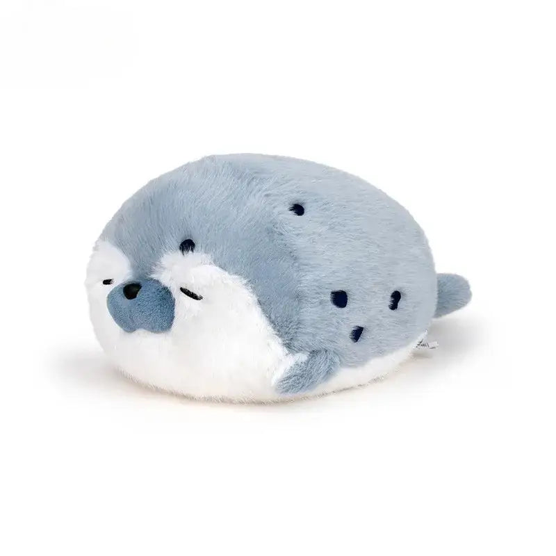 peluche loutre de mer - 20cm endormie