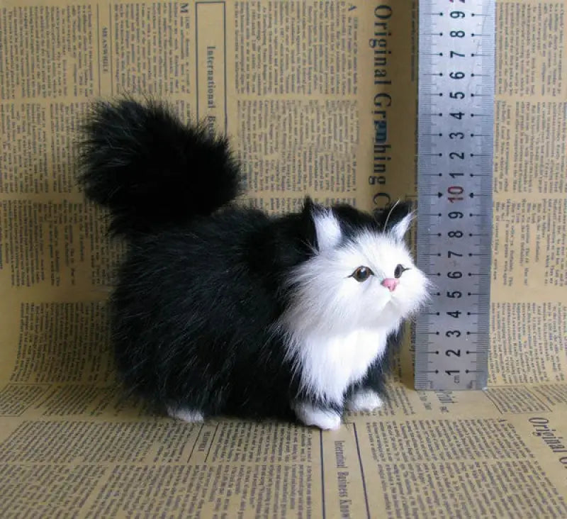 Chaton Peluche Réaliste