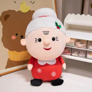 peluche mere noel - 23cm