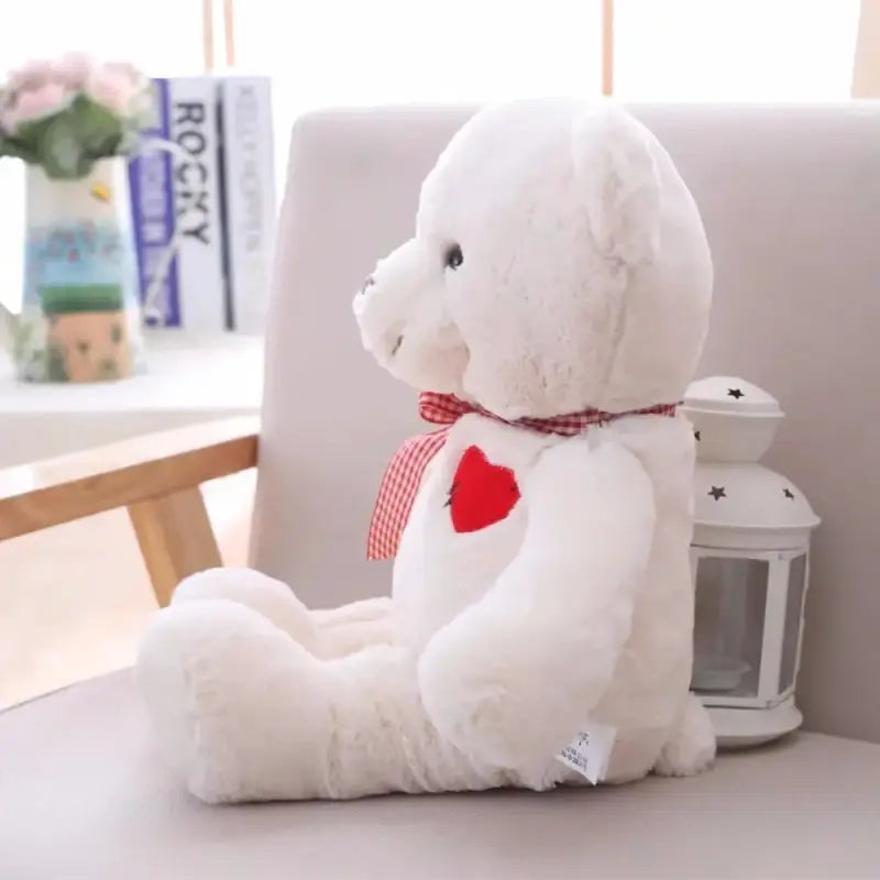 peluche ours avec coeur