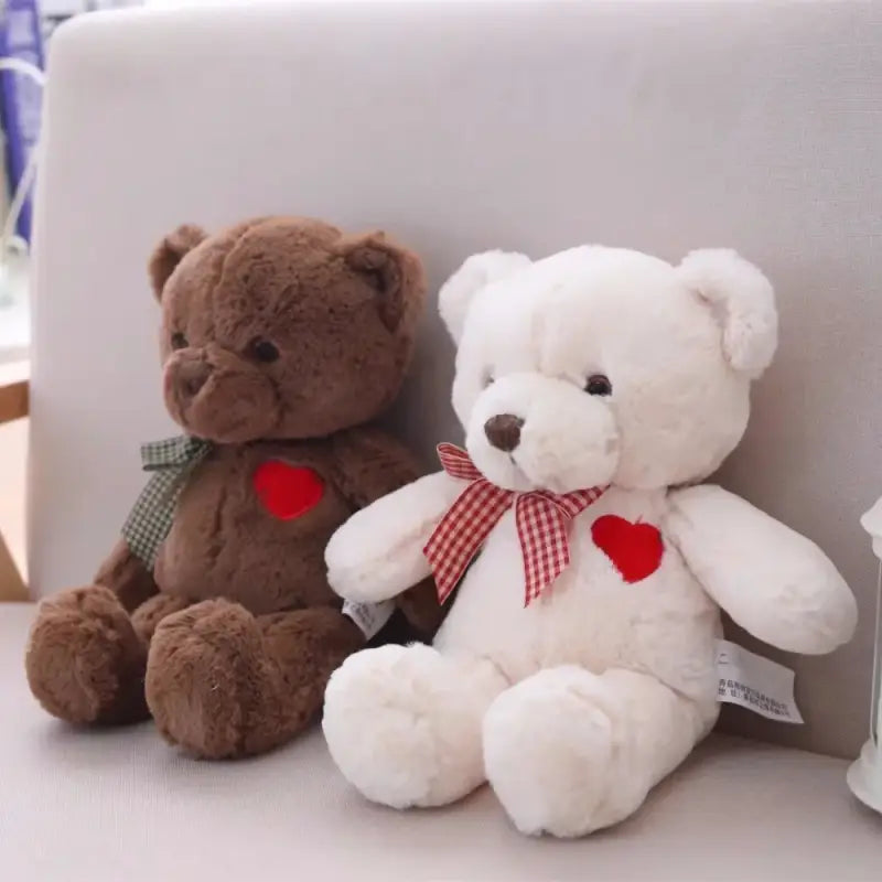 peluche ours avec coeur