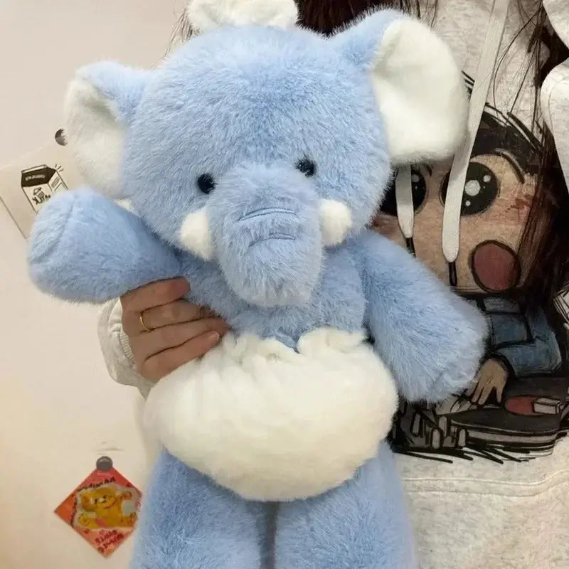 peluche oreiller éléphant