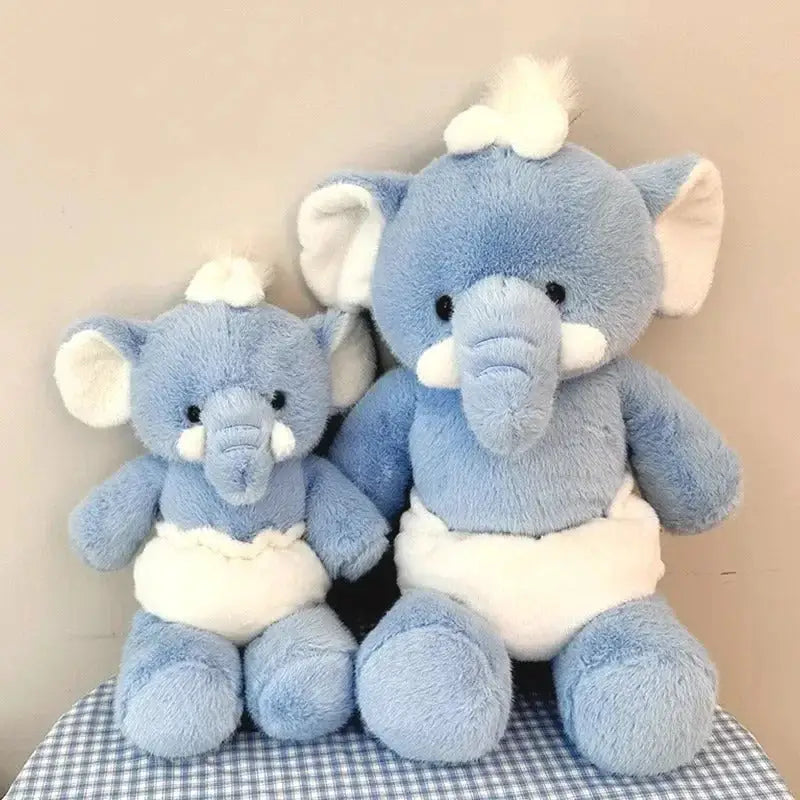 peluche oreiller éléphant