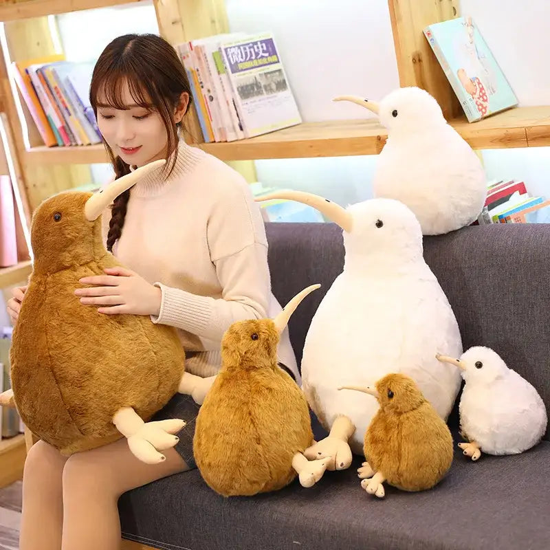 oiseau en peluche