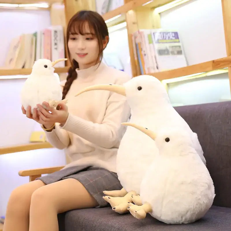 oiseau en peluche