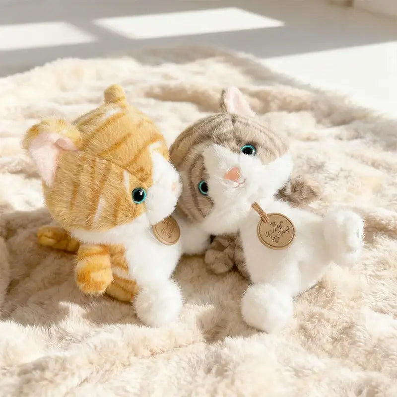 mini peluche chat