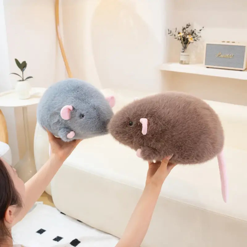 mini souris peluche