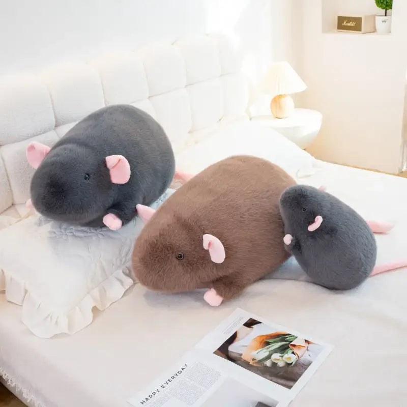 mini souris peluche