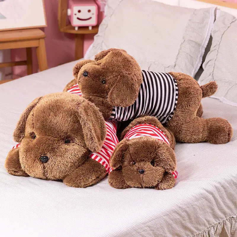grand chien peluche
