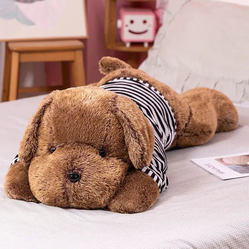 grand chien peluche
