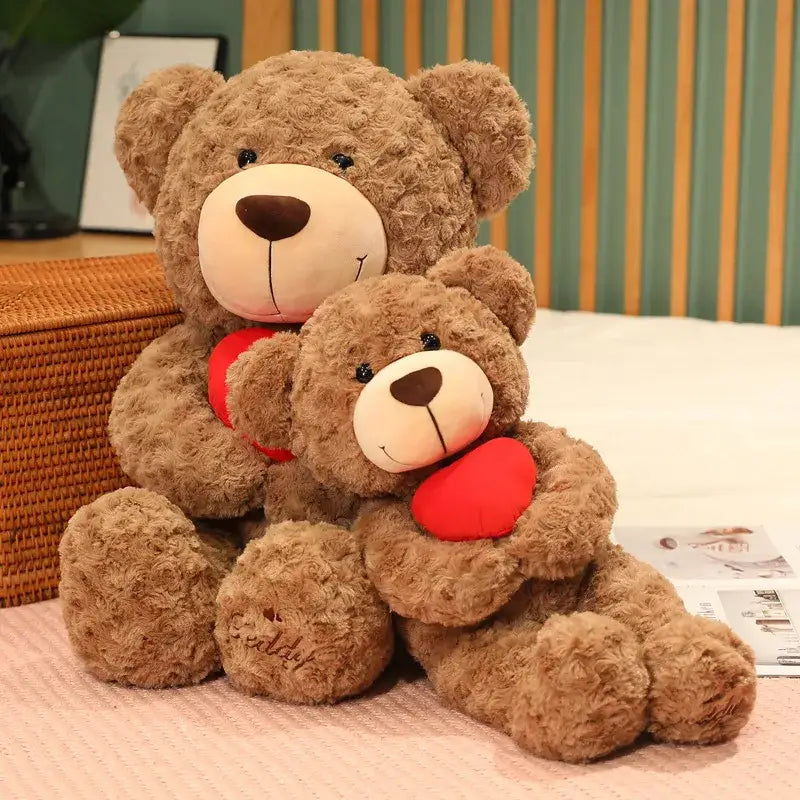 peluche ours coeur
