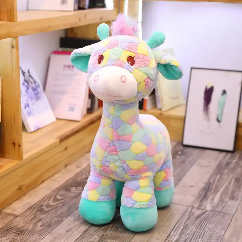 peluche cerf doux