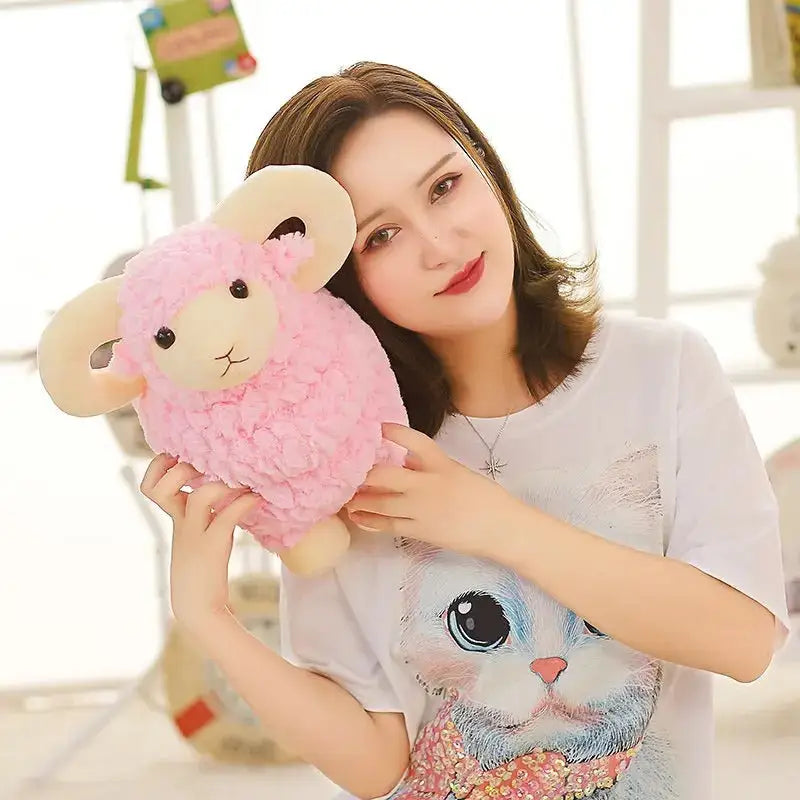 mouton en peluche