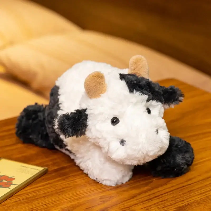 mouton en peluche blanc - Blanc Noir
