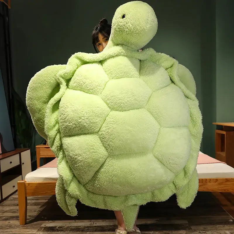 tortue peluche géante