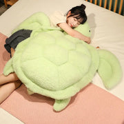 tortue peluche géante