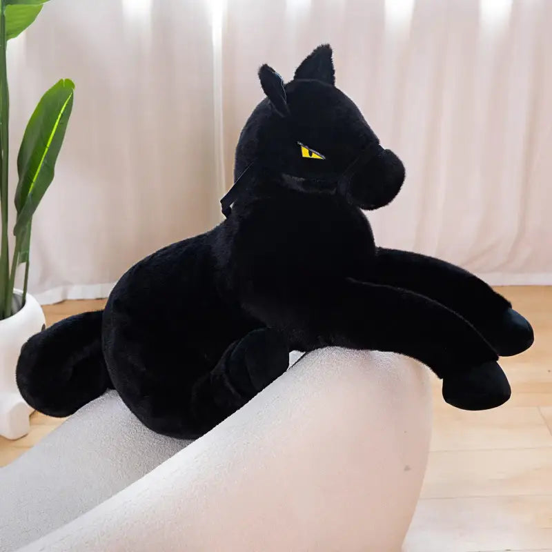 grande peluche cheval