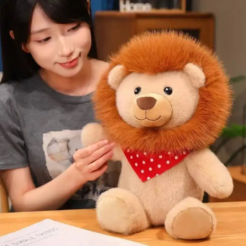 grande peluche lion