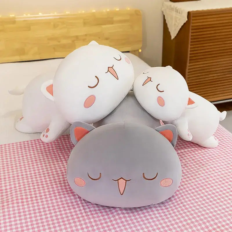 grosse peluche chat