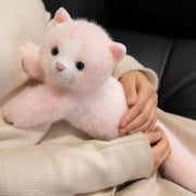 Peluche Chat Rose