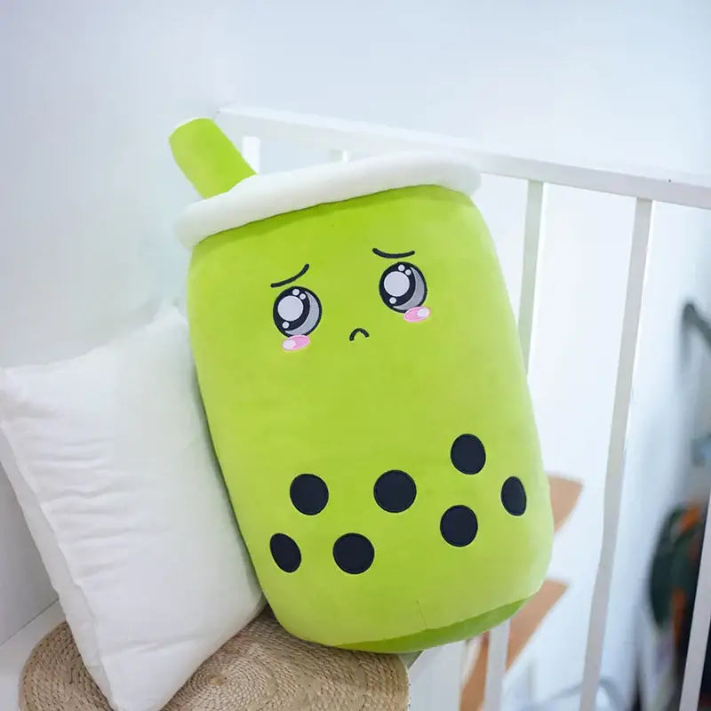 peluche bubble tea 50cm - Vert / 20cm