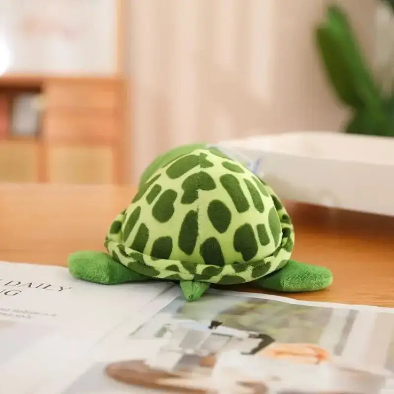 peluche tortue gros yeux
