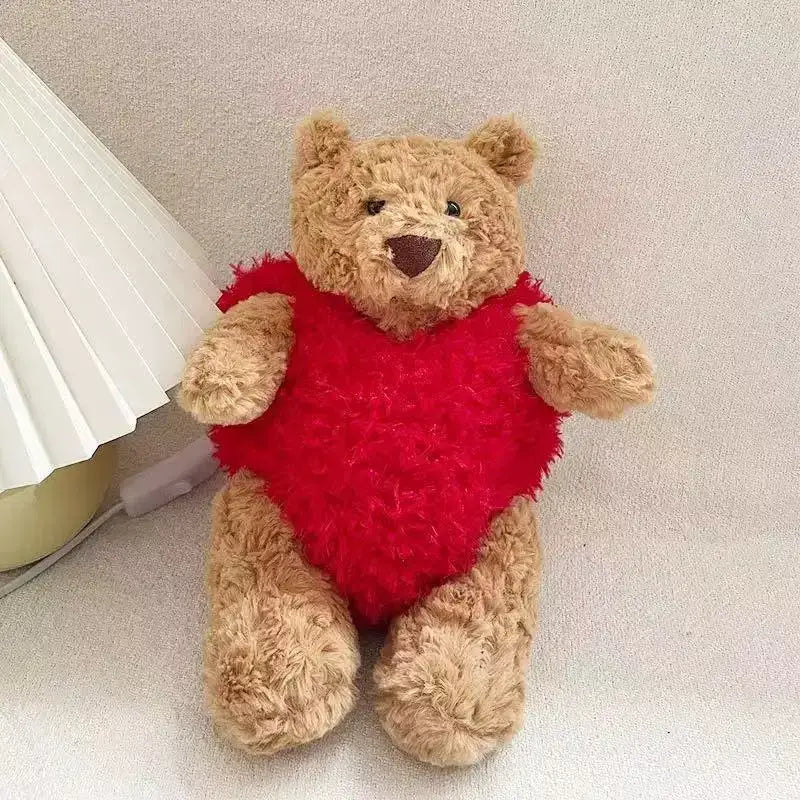 ours en peluche coeur