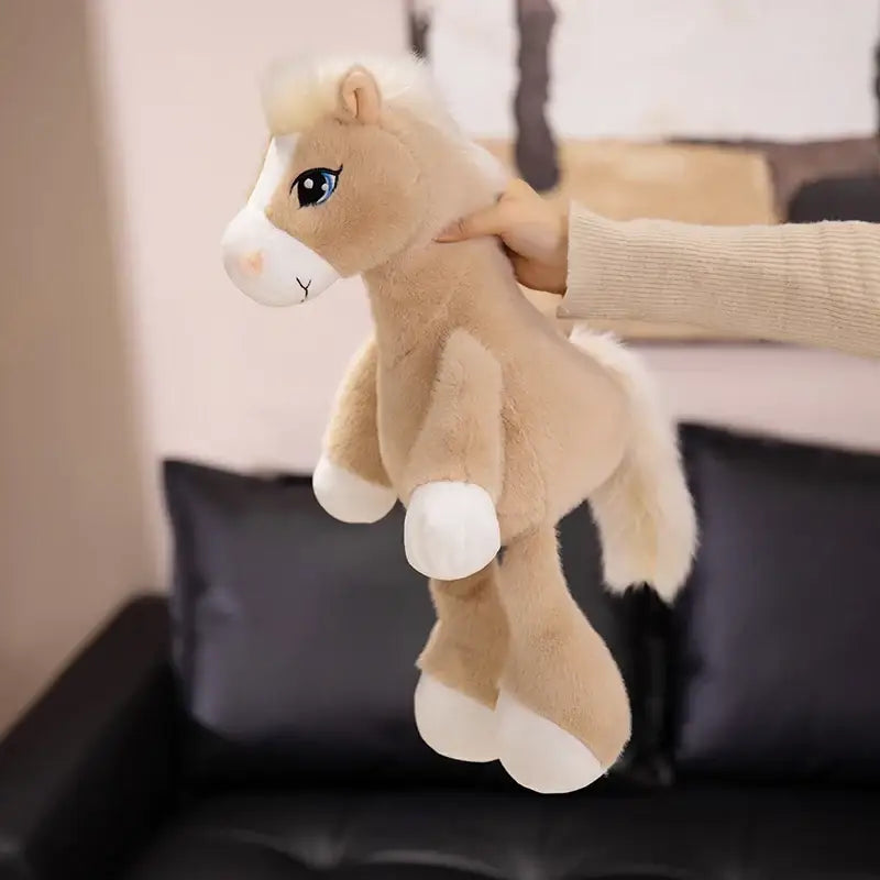 peluche cheval bebe