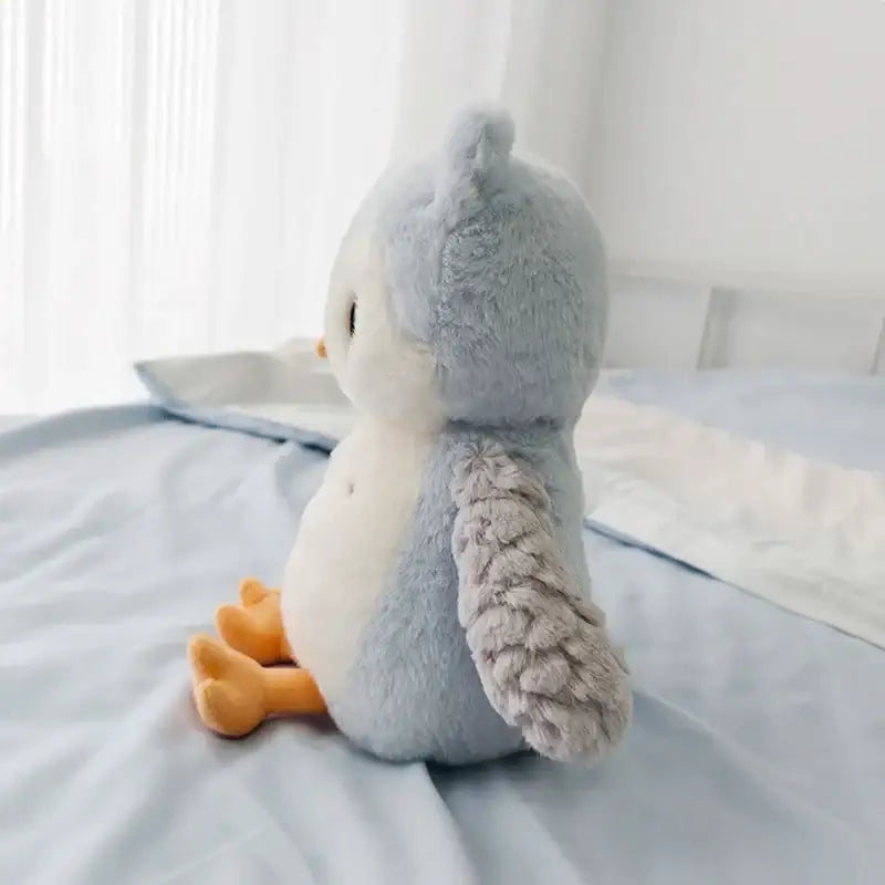 chouette en peluche