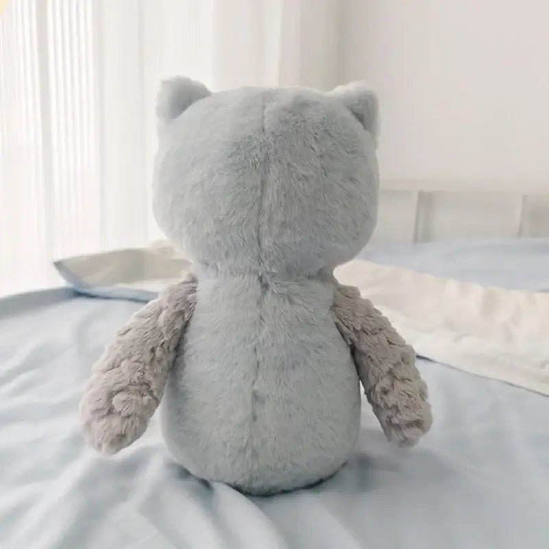 chouette en peluche