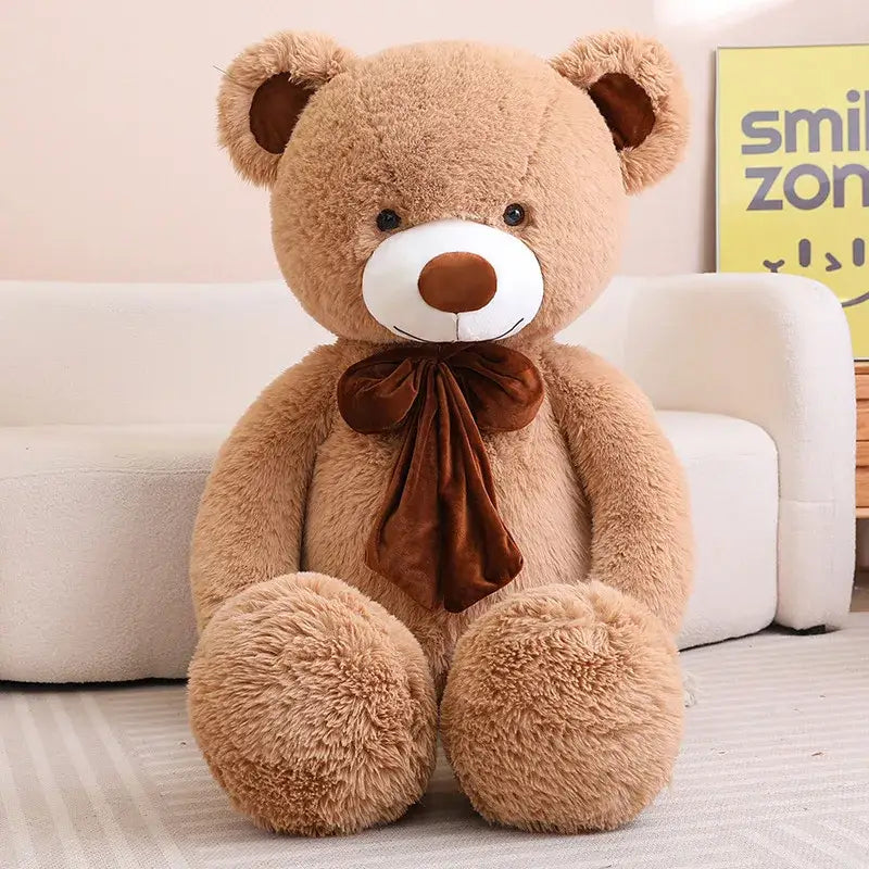 Nounours en Peluche - Marron Clair / 80cm