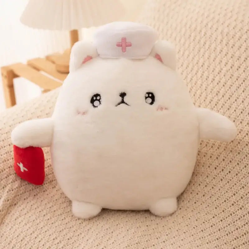 peluche infirmière - 20cm